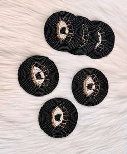 Posavasos de nogal Juegos de posavasos de madera de nogal-Calidad superior - Product Image 1