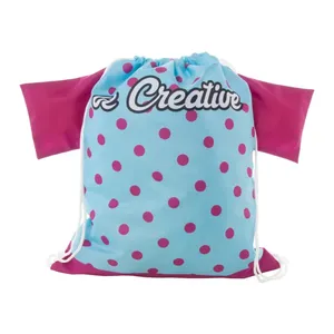 กระเป๋าผ้าแบบมีเชือกผูกสำหรับกีฬา ปรับแต่งได้ตามต้องการ โดย CreaDraw - Product Image 1