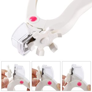 Cortador de puntas acrílicas profesional, cortaúñas y herramientas Recortador de puntas falsas Acero inoxidable - Product Image 3