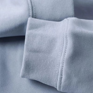 เสื้อฮู้ดโอเวอร์ไซส์ปักลายสำหรับผู้ชายใส่ฤดูหนาวโลโก้ดีไซน์เนอร์ผ้าฝ้ายขนแกะ100% เป็นมิตรต่อสิ่งแวดล้อม - Product Image 4