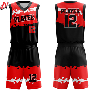 Uniformes Deportivos Personalizados Transpirables de Talla Grande para Baloncesto, Camisetas de Secado Rápido de Poliéster, Pantalones Cortos Estampados al por Mayor - Product Image 2