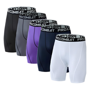 Rashguard MMA pour homme, haute élasticité, séchage rapide, compression, antibactérien, spandex/polyester, couleurs personnalisées, logo, basketball, football - Product Image 1