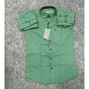 Camisas sólidas para hombre de alta calidad, ropa informal, Camisa de algodón pesado disponible a precio mayorista del exportador indio - Product Image 6