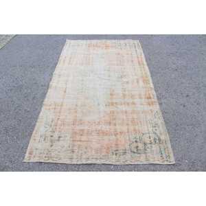 Tapis de 4,1 x 7,3 pieds, tapis vintage, tapis blanc de style sud-ouest - Product Image 1