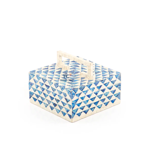 Meilleure vente Nacre en bois incrustation naturelle Boîtes à bijoux Bijoux MOP Boîtes de décoration en gros - Product Image 1