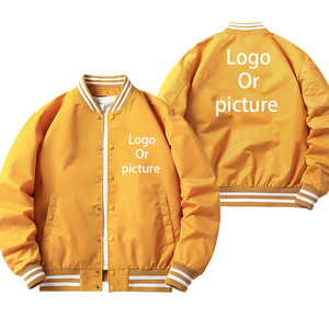 Chaqueta de Piloto Bomber Gruesa de Invierno con Logotipo Personalizado para Hombre, Parte Superior con Cremallera Metálica - Product Image 3