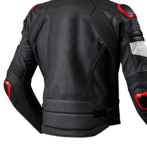 2025 nouvelle veste en cuir véritable de moto de conception supérieure pour les hommes grande taille coupe-vent prix de gros vestes de mode à bas quantité minimale de commande - Product Image 6