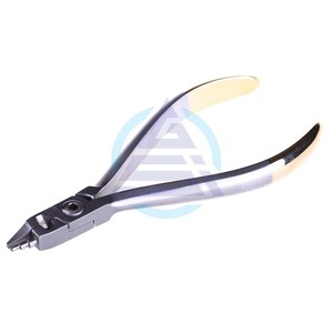 Kim คีมทันตกรรมแบบรวมกับการตัดปลายโค้งสี่เหลี่ยมคางหมูคีมดัดลวดเครื่องมือจัดฟันคีมสำหรับทันตแพทย์ - Product Image 1