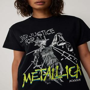 Camiseta Holgada Extra Grande de Primera Calidad para Mujer, 100% Algodón, Logotipo Personalizado, Impresión Digital, Tejido de Punto para Invierno - Product Image 2