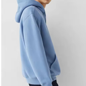 High Quality Solid Customized <b>Men's</b> Hoodie Color Long Sleeve Breathable Oversized Comfortable Private Label Hoodie <b>for</b> <b>Men</b> - Product Image 2