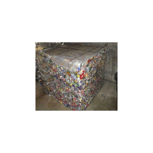 Chatarra de aluminio UBC ecológica comprimida, lavada y libre de contaminantes para uso industrial - Product Image 1