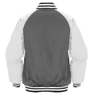 Veste universitaire en denim de coton imprimé bouffant pour hommes de meilleure conception veste d'extérieur d'hiver de style baseball de sports vintage - Product Image 6