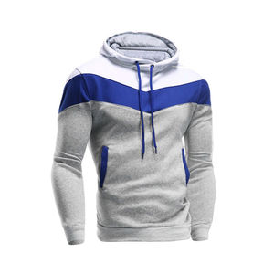 Nueva Llegada Sudadera con Capucha de Forro Polar para Hombre, Poliéster y Algodón, Impresión Digital, Color Sólido, Logotipo Frontal Personalizado, Venta al por Mayor, Temporada de Invierno - Product Image 1