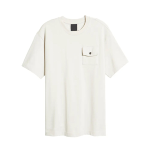 เสื้อยืดผู้ชายแขนสั้นแบบลำลองสวมใส่สบายเสื้อมีกระดุมคอตตอนผ้าเจอร์ซี่ผ้าถักอเนกประสงค์สำหรับทั้งสองสไตล์ลำลอง - Product Image 1