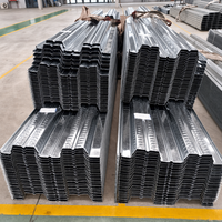 Tôle de plancher en acier galvanisé de type ouvert YX51 305 915 pour la construction de dalles de béton à usage intensif