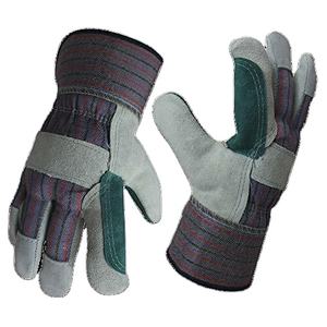 Equipo de protección personal de algodón y tiras de cuero de vaca de primera calidad, guantes de seguridad para las manos Rigger DE TRABAJO - Product Image 6