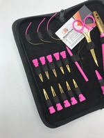 Kit de pinces d'extension de cheveux en acier inoxydable de qualité chirurgicale professionnelle en or rose ensemble de pinces de sectionnement de cheveux réutilisables outils de séparation