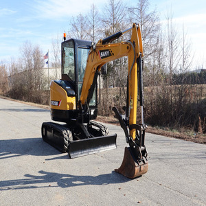 Mini-excavatrice Sany SY26U d'occasion à vendre, également disponible : SY26, SY35U, CAT 303.5E2, PC30, MR35, excavatrice sur chenilles de 3,5 tonnes avec pince hydraulique. - Product Image 1