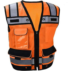 Gran oferta, chaleco de seguridad personalizado, ropa de trabajo de tripulación de construcción de alta visibilidad, varios tamaños, colores, ropa de seguridad reflectante OEM - Product Image 1