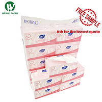Mouchoirs en papier personnalisés 3 plis 12*17,5cm en pâte de bois vierge, doux, gaufrés, avec logo imprimé, format poche, pour voyage, OEM, vente en gros