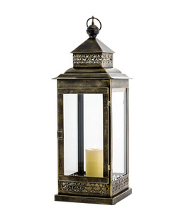 Hot Sell Table Rustic Battery Operated Wedding Favors Pillar Plastic LED Vintage Candle Holder <b>Lantern</b> for Wedding - Product Image 2