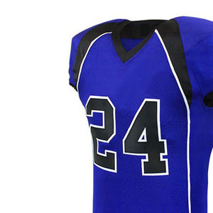 Ensemble de maillots de football américain personnalisé Uniforme respirant à manches courtes Options de couleur personnalisées - Product Image 5
