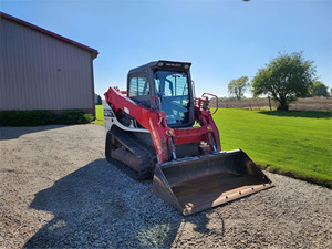 Heavy Duty Used 3 Ton 2018 TAKEUCHI TL12V2 High Performance Compact Track Skid Steer Cheap EPA Engine Loaders - Product Image 3