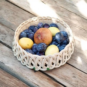 Handwoven Eco-Friendly Natural Rattan <b>Square</b> Bread and Fruit Storage <b>Baskets</b> Handmade Modern Multifunction Made in Vietnam - Product Image 5