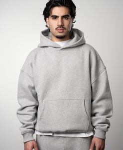 Sudadera con capucha de mezcla de algodón de primera calidad para hombre y mujer, sudadera de lana de tecnología esencial, verde manzana, acogedor, personalizable para Winter Zero - Product Image 3