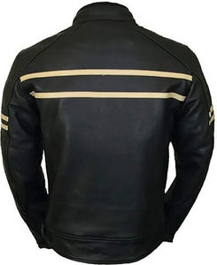 Top produits tendance 2024 hommes vêtements mode cuir Biker veste de haute qualité avec logo personnalisé et conceptions veste d'hiver - Product Image 2