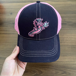 Wholesale Custom Logo Embroidered Two Tones Colors <b>Baseball</b> <b>Caps</b> and Hats Cotton <b>Cap</b> for Men 6-Panel Hat For Adult - Product Image 2