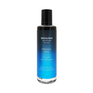 Braven Collection Sensual Oud Eau de Parfum pour Homme 100ml Parfum Naturel Longue Durée Notes Épicées Rose Vanille Fève de Tonka Musc - Product Image 1