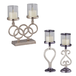 Portavelas de Metal de lujo hecho a mano para Pascua, toque decorativo sofisticado para interiores del hogar, perfección atemporal - Product Image 2