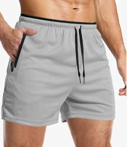 Shorts en maille pour hommes, logo personnalisé, séchage rapide, vêtements de sport actifs, nylon, polyester, sport, gym, course à pied, fabricant - Product Image 5
