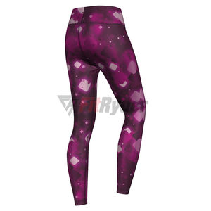Leggings tricotés respirants sur mesure pour femmes, style décontracté, vente en gros USA, vêtements de sport et fitness à bas prix, sublimation, prix OEM - Product Image 5