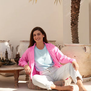 เสื้อแจ็คเก็ต BEAM ODM แบบมีฮู้ด ซิปหน้า ทรงวี คอวี ปักลาย  ผ้าบางเบา ใส่สบาย เหมาะกับฤดูร้อน  แบบลำลองแต่ดูดี  รักษ์โลก - Product Image 5