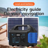 Eg010Li-1 Estación de Energía Portátil de 500W ODM/OEM, Carga Solar para Automóvil, Recargable, con Carga Inalámbrica y Salidas USB/Tipo-C