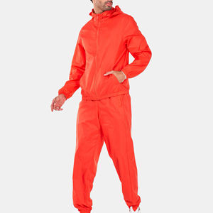 เสื้อแจ็กเก็ตมีฮู้ดกันน้ำสำหรับผู้ชาย, ชุดวอร์มผ้าไนลอนกันลมแห้งเร็วชุดวอร์มสำหรับผู้ชายชุดกลางแจ้งน้ำหนักเบา - Product Image 1