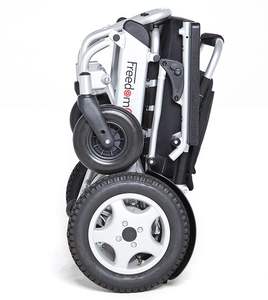 Fauteuil roulant électrique pliable sans balais de qualité supérieure, fonction de montée automatique des escaliers - Product Image 3