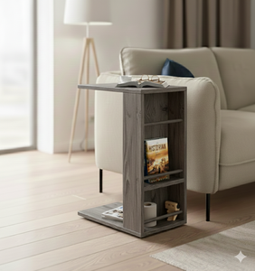 Mesa de Centro Moderna de Estilo Nórdico de Lujo, Estructura de Hierro, Tablero de Madera, Muebles para Sala de Estar, Personalizable, OEM, Marca Privada, Venta al Por Mayor B2B - Product Image 2