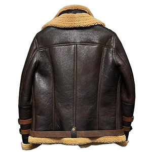 Elegante Chaqueta de Cuero para Hombre con Cuello Alto y Logotipo Frontal, Prenda de Invierno de Alta Calidad, Secado Rápido y Transpirable - Product Image 5