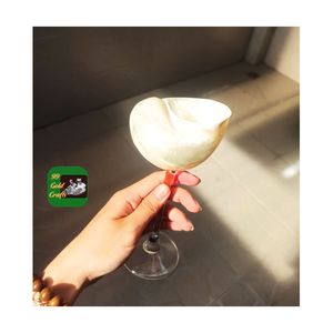 ถ้วยดื่มน้ำเปลือกหอยทำมือสุดหรูสำหรับตกแต่งโต๊ะงานแต่งงานของรีสอร์ทร้านอาหาร - Product Image 6