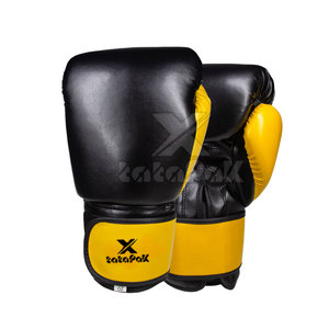 Guantes de boxeo de cuero personalizables de alta calidad para Muay Thai MMA Diseño impermeable para uso en exteriores - Product Image 1