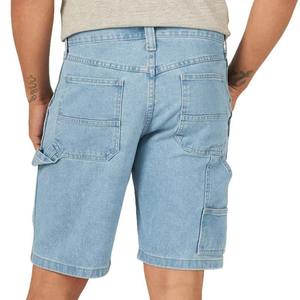 Oem-Short chic en denim déchiré pour homme, style urbain, décontracté, moyen, extensible, pour l'été - Product Image 3