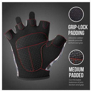 new arrivals custom logo body Building workout fitness hunting anti <b>slip</b> lightweight cycling gloves - Product Image 2