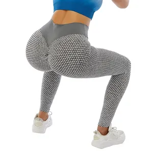 Barang Laris Grosir 2023 Ukuran Plus Bentuk V Celana Yoga Berpinggang Legging Yoga Bokong untuk Wanita Seksi dengan Kustomisasi