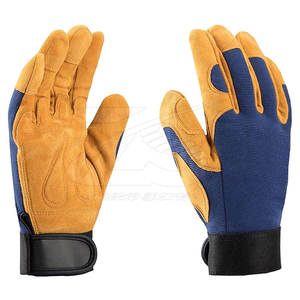 Guantes de Mecánico de Cuero Transpirables y Ligeros de Nuevo Estilo, Detección de Agujas, Alta Calidad, Zapleap Sports ZS-803 para Uso Diario - Product Image 1