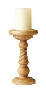 Portavelas de Madera de Estilo Premium con Acabado Liso para Sala de Estar, Espacio de Trabajo y Decoración Espiritual - Product Image 3