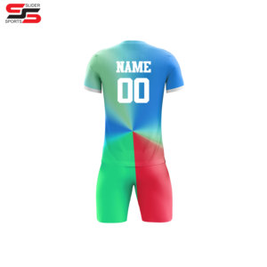 Dernier design de haute qualité pour maillots de football ensemble d'équipe complet personnalisé OEM ensemble de maillots de football respirant pour jeunes garçons - Product Image 2