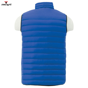 Más Popular diseño personalizado ligero al aire libre sin mangas Puffer chaqueta a prueba de viento invierno abajo hombres burbuja chaleco - Product Image 4